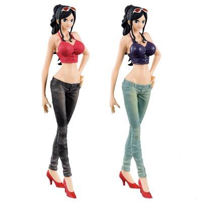 Фигурки Робин из аниме One Piece (Jeans Freak, том 3), примерно 18 см в высоту.