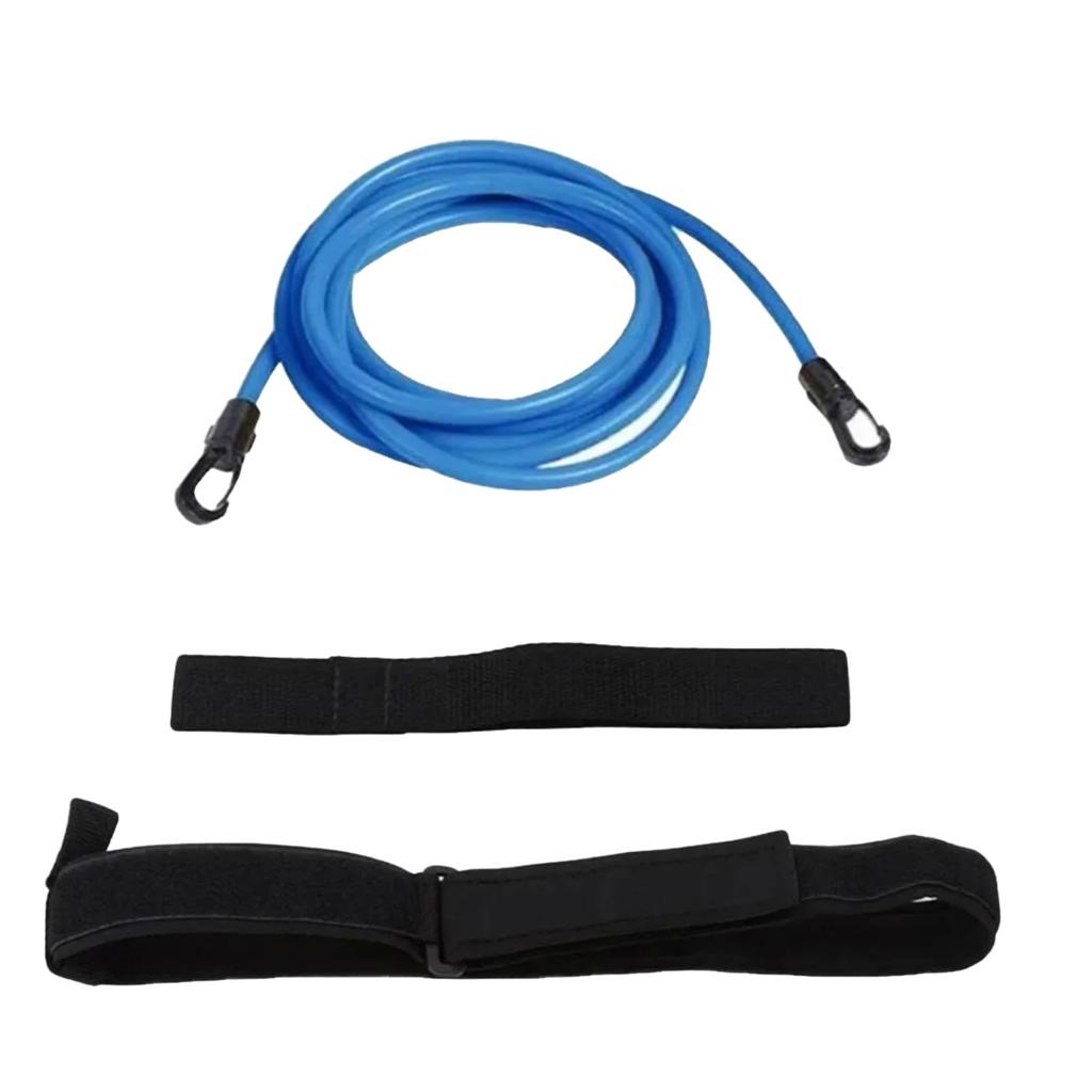 Обучение плаванию 4M Swim Tether Belt Система для плавания Оборудование для обучения плаванию Синий