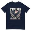 Трамп 2024 Флаг США Вернем Америку Орёл Американский Флаг Футболка