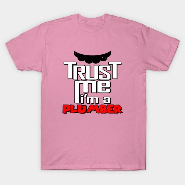 Футболка женская Trust Me Im A Plumber Harajuku Print Kawaii футболка летняя с коротким рукавом женская футболка топ футболка