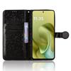For Motorola Moto G86 Power 5G Wallet Case Dot Pattern Imprint PU Leather Phone Cover with Wrist Strap