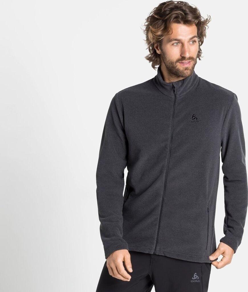 Куртка Odlo Midlayer Full Zip Roy Men сланцево-серые/черные полоски