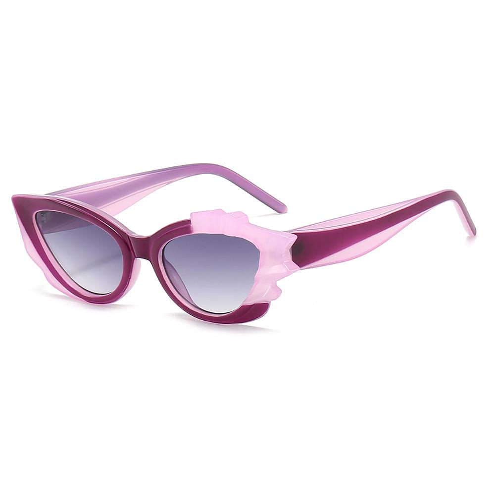Fashion Cat Eye Candy Colors Sunglasses Women Retro Brand Designer Punk Eyewear Men Trending Sun Glasses Uv400  Oculus