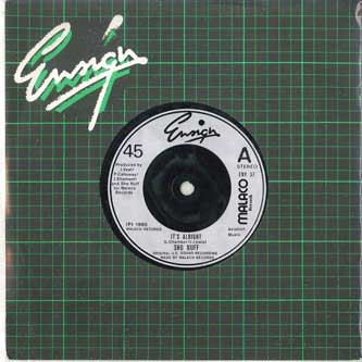 7-дюймовая пластинка SHO NUFF Its Alright ENY37 ENSIGN 1980 UK Рок Б/У