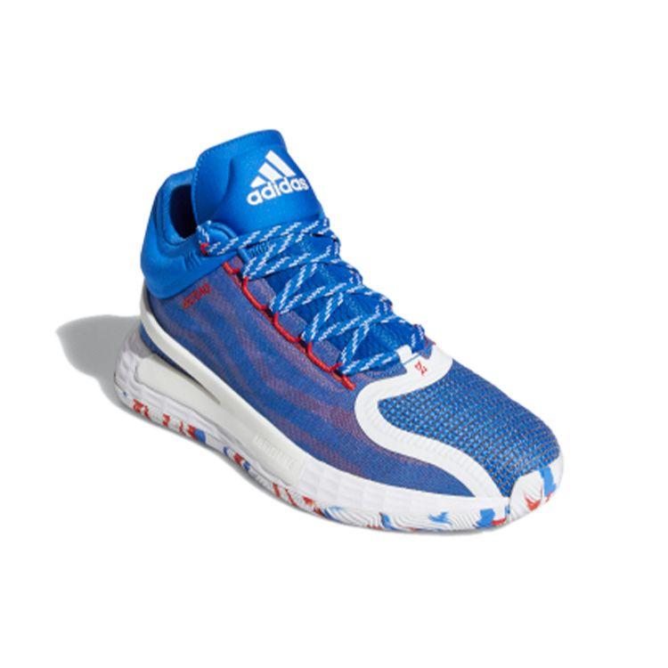 adidas D Rose 11 Fast Dont Lie - Синие мужские кроссовки Scarlet Cloud-White FX6561