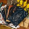 Sticker Storage Notebook Lined Journal for Women Men, Gothic Mystical Hardcover A5 Ruled Personalized Notebook, Daily Office School, Writing,