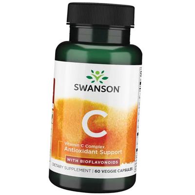 Витамин С Комплекс с Биофлавоноидами, Vitamin C Complex with Bioflavonoids, 60вегкапс (36280096)