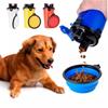 Dishes Feeders & Fountains Pet Bowls Feeders Dog Food Container With Water Storage And Foldable Random