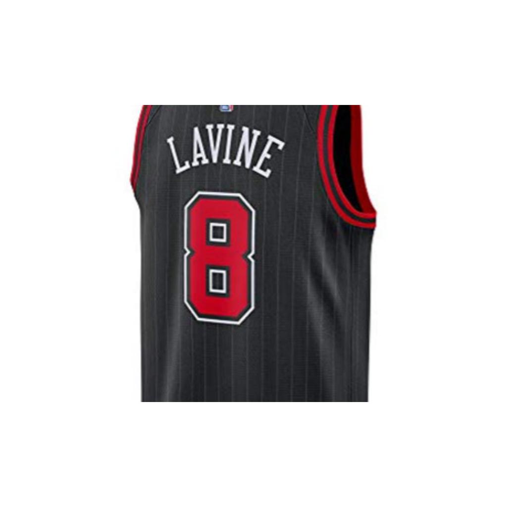 Nike Chicago Bulls Fan Edition LaVine No. 8 Basketball Jersey Men Tops Black AT9795-010