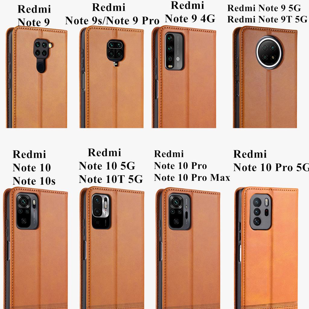 Роскошный магнитный адсорбционный кожаный чехол для Xiaomi Redmi Note 10s 10 9 11 Pro+ Max 9T 4G 10T 11T 5G флип-чехол защитный чехол