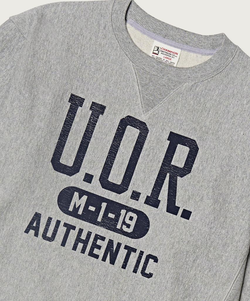 CHAMPION Heritage Reverse Weave Loose Fit Washed Sweatshirt Grey