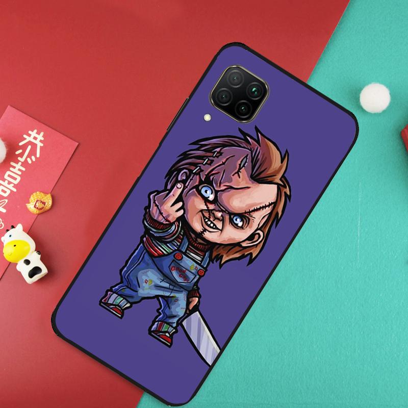 Чехол для телефона Huawei Nova Y91 Y61 Y60 Y70 Y90 Nova 9 SE 10 11i 8i 3i P20 P30 Pro P40 Lite с изображением куклы Чаки из фильма ужасов