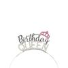 Gift Queen Tiara Zinc Zinc Alloy Birthday Queen Headband  Crown Female Jewelry Birthday Hair Hoop
