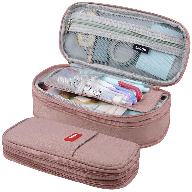 Kawaii Pencil Cases Large Capacity Pencil Bag Pouch Holder Box for Girls Office Students Organizer School Stationery Supplies