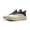 Li Ning SOFT GO Амортизация Нескользящие Износостойкие Низкие Повседневные Кроссовки Мужские Овсяно-Серые AGLU099-5