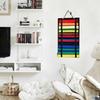 Martial Arts Belts Organizer with Elastic Loop Simple Installation Hanging Karate Belt Display Organizer Karate Belt Holder