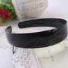 Простая эластичная повязка на голову шириной 1-4 см, обруч для волос, гладкая черная повязка на голову, женская, для девочек, широкая боковая повязка для волос, женские аксессуары для волос