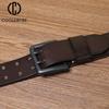 Ремни для мужчин, повседневный мужской ремень из 100% натуральной кожи, высококачественный винтажный джинсовый ремень с пряжкой, дизайнерский ремень TM082