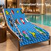 Super Mario Custom Name Beach Towel Large Soft Towel for Indoor Bathroom Outdoor Beach
