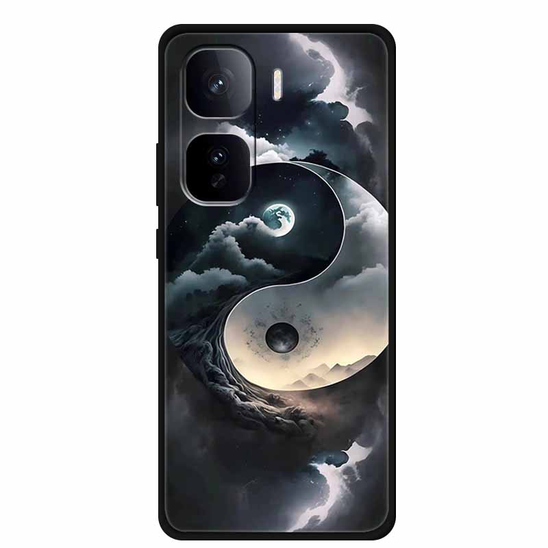 Задняя крышка для Vivo iQOO Neo 10 Plus Чехол 10Pro Черный ТПУ Силикон Мягкий Funda Сумка Для Vivo iQOO Neo 10 Pro Чехол Neo10 Pro Coque