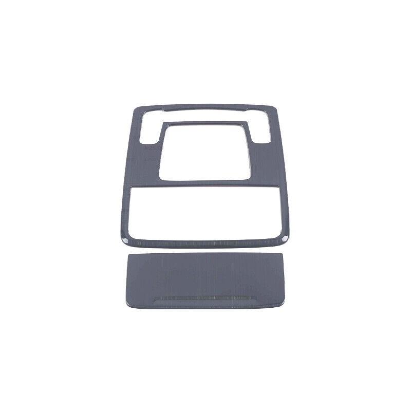 Black Titanium Front Reading Lamp Frame Cover Trim For Acura Integra 2023-2024