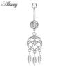 Alisouy 1pc Surgical Steel Crystal Zircon Flower Heart Leaf Bow-knot Dangle Button Navel Piercing Ring Belly Ring Body Jewelry