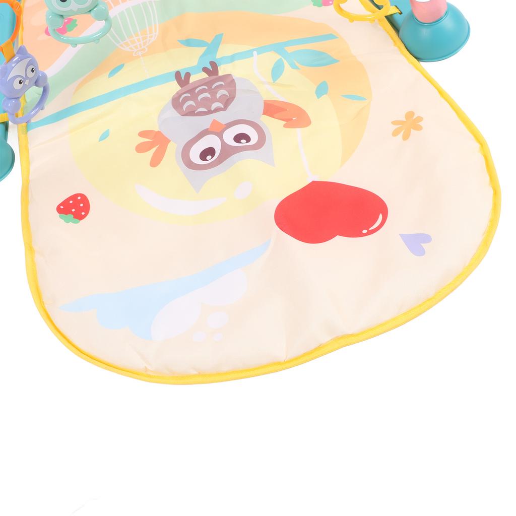 Детский коврик для пианино, многофункциональная развивающая игрушка для раннего развития, музыкальный коврик для занятий с музыкой и подсветкой