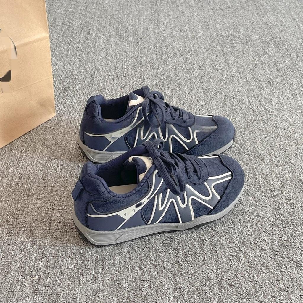 Ретро обувь кеды женские осенние новые на платформе белые туфли повседневная обувь модные женские