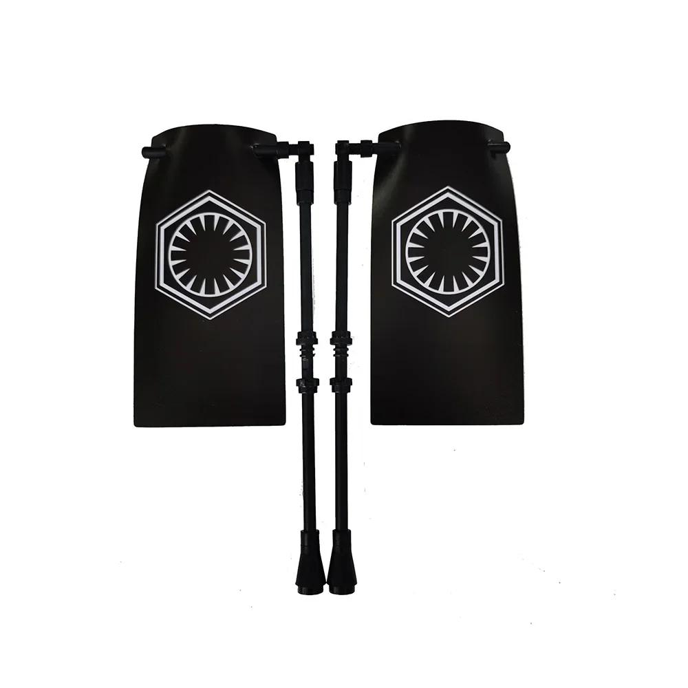 Флаг Строительный блок Средневековые города-государства Военная фигурка Флаг Оружие Древний Священная Римская империя Иерусалим Рыцарь Святого Лазаря Легион Игрушка