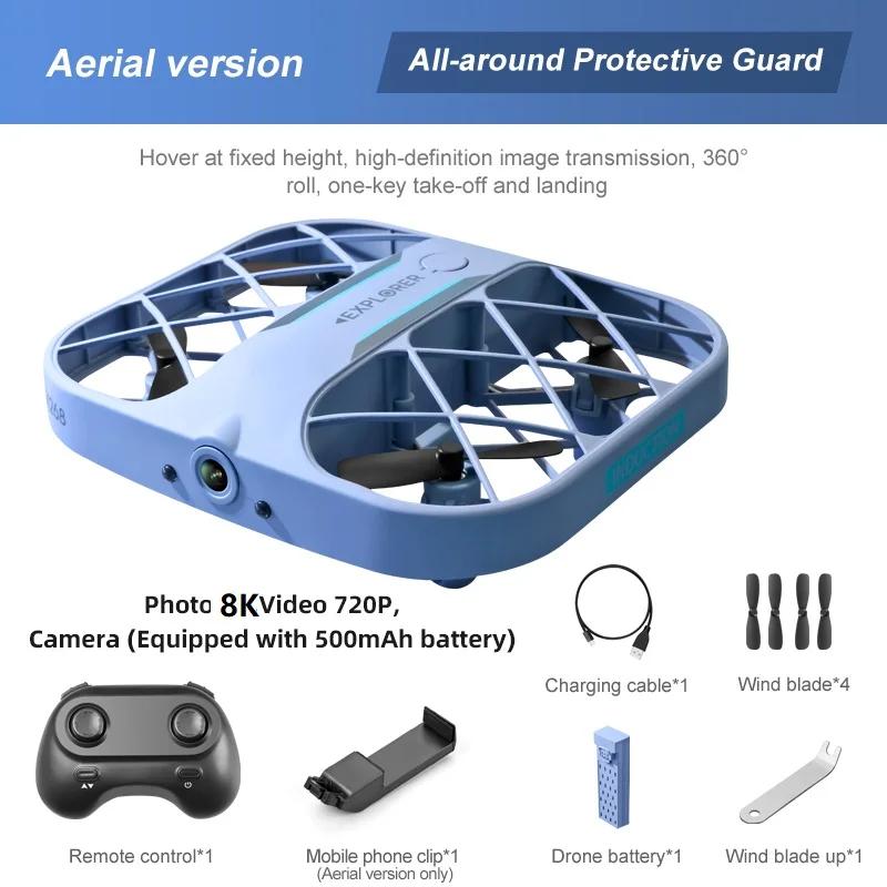 Children's drone boys toys Mini Drones with Camera Wifi Fpv Drones 4K 8K Remote Control Helicopter Plane Pocket UFO for kids