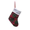 Santa Claus Christmas Stocking Sack Multi-purpose Christmas Gift Bag  Fireplace