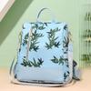 Oxford Backpack Print Women's Large Capacity Backpack Multi-Functional Shoulder Crossbody Bag