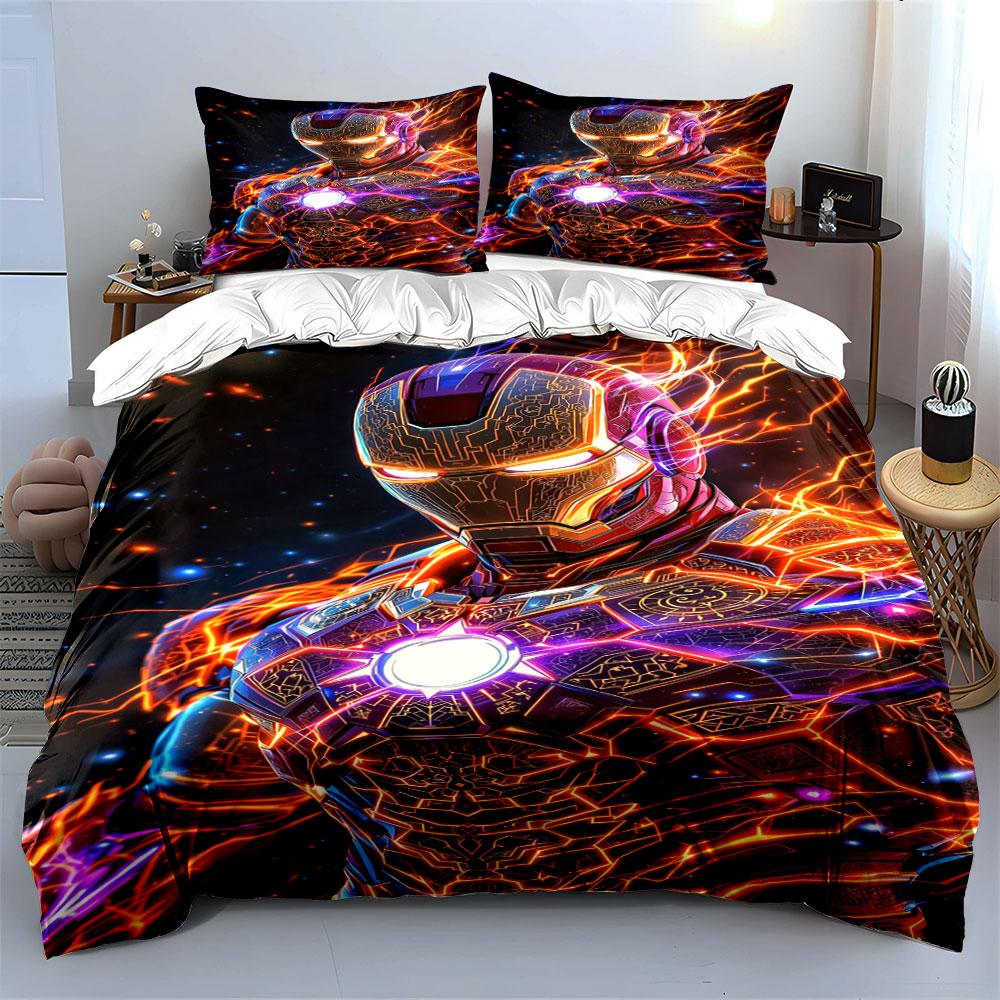 Futuristic armored suit design. Bedding sets Duvet cover sets Duvet covers Pillowcases(1 * Duvet Cover 2 * Pillowcases without duvet insert)
