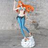 Фигурка-экшн One Piece 25 см C2 Нами Фигурки Манга Фигурка One Pieces GK Статуя Модель Украшения Игрушки Аниме Периферия Подарок для Детей