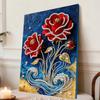 Наборы Алмазная Живопись с Жемчугом DIY 11,8x15,7 дюйма Алмазная Живопись с Рамкой для Взрослых/Новичков Идея Подарка Декор Дома