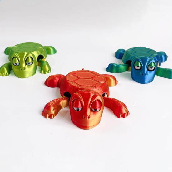 Подставки под стаканы в виде черепахи, напечатанные на 3D-принтере, забавные измельченные подставки под стаканы для напитков, очаровательная чашка в виде черепахи