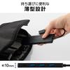 ELECOM USB Hub with 5 Ports USB Gen 2 2 USB and 1 6-in-1 USB-C Connection, USB-A (3 3.2 Ports, 2.0 Ports), USB-C Port, Black, U3HC-H060BK