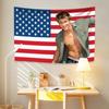 Постер с американским флагом Chad Michael Murray, настенное панно в хиппи-стиле для дома, спальни, общежития, подарок для фанатов