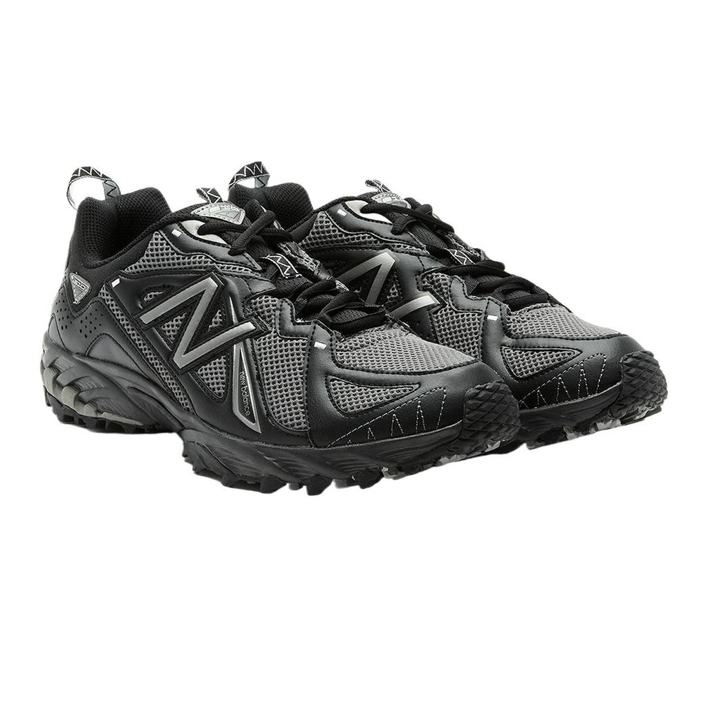 New Balance ML610 Удобные повседневные туфли с круглым носком, амортизирующие, с низким верхом, унисекс, черные ML610TSG