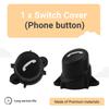 For MINI 2007-2014 Steering Wheel Switch Button Cover Car Accessories For Models R55 R56 R57 R58 R59 R60 R61 Phone Button