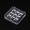 9 Grids Empty Eyeshadow Case Palette Eye Makeup Storage Dish For Women Girls Makeup Beginners Diy Eye Shadow Tool