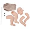 Виниловый DIY Reborn Doll Kit неокрашенный младенец кукла модель части наборы игрушка 28 дюймов