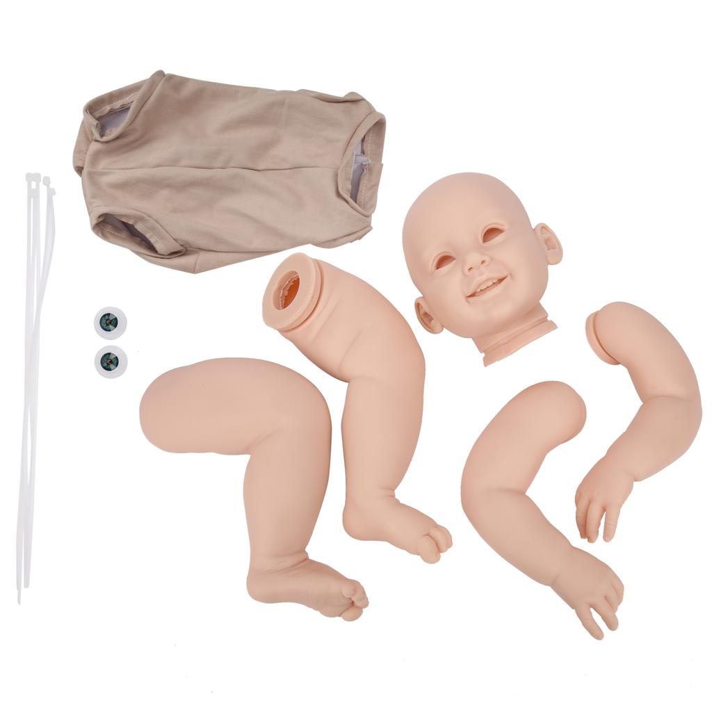 Виниловый DIY Reborn Doll Kit неокрашенный младенец кукла модель части наборы игрушка 28 дюймов
