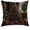 Рождественская наволочка Наволочка без наполнителя Домашнее украшение Подушка для дивана Гостиная Прикроватная подушка