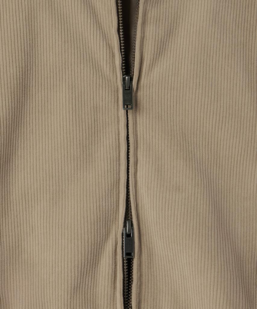 Musinsa Standard 8W Corduroy Harrington Jacket [Beige]