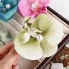 Pink Orchid Orchid Hairpin Hair Accessories Bohemia Barrettes Sweet Flower Hair Clip  Photograph