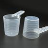 Clear Scale Pet Food Measuring Spoon Plastic  for Cat Dog Accurate Feeding Portion Control for Home Use