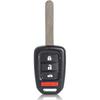 МеханическийМагический Брелок Замена Пульта ДУ Подходит для Honda Civic 2016 2017 2018 / Accord 2016 2017 MLBHLIK6-1TA Бесключевой Доступ Пульт Дистанционного Управления Необрезанный 4