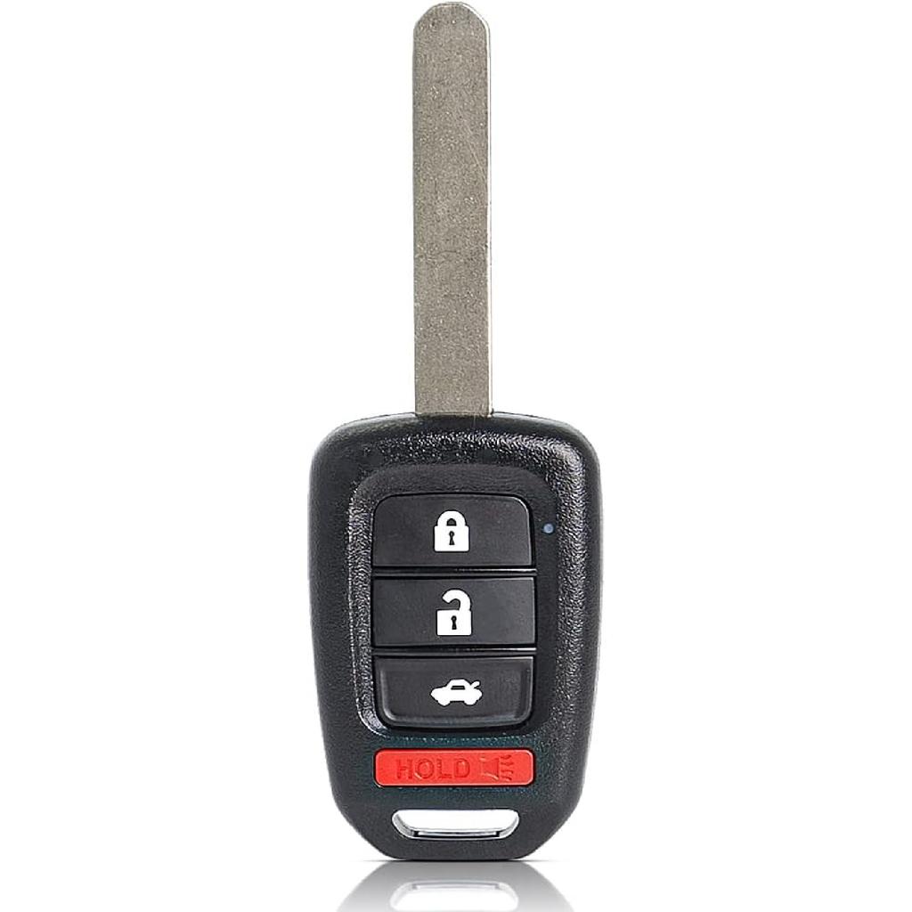 МеханическийМагический Брелок Замена Пульта ДУ Подходит для Honda Civic 2016 2017 2018 / Accord 2016 2017 MLBHLIK6-1TA Бесключевой Доступ Пульт Дистанционного Управления Необрезанный 4