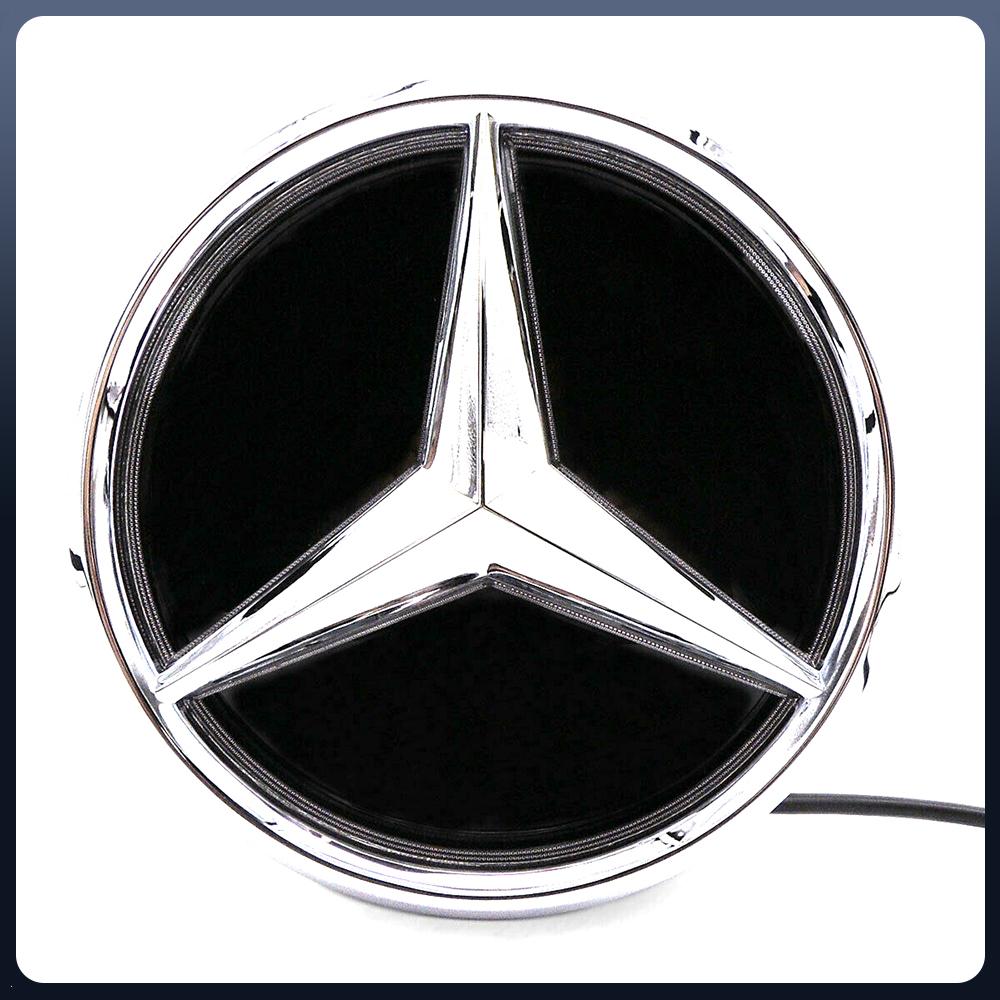 AABGS1 Front Grille LED Star Emblem Light Badge For Mercedes Benz GLC GLE GLS-Class 2016-2019